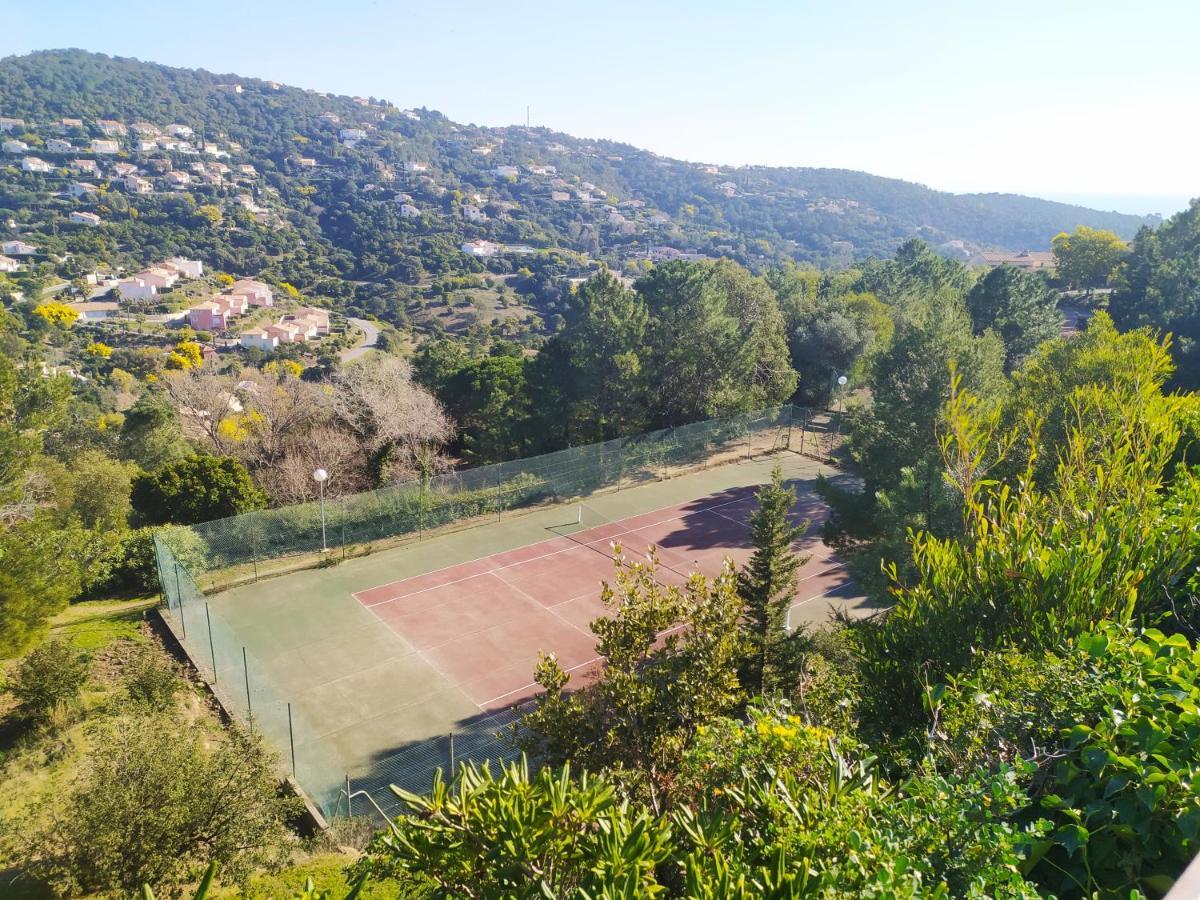 Vacance Location Mer Piscine Var Sud Terrasse Les Issambres Exterior foto